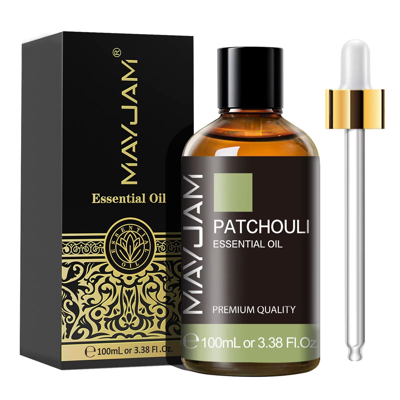 1PCS Patchouli Plant Natural Essential Oils for Diffusers Aromatherapy Massage Hair Care Skin Care