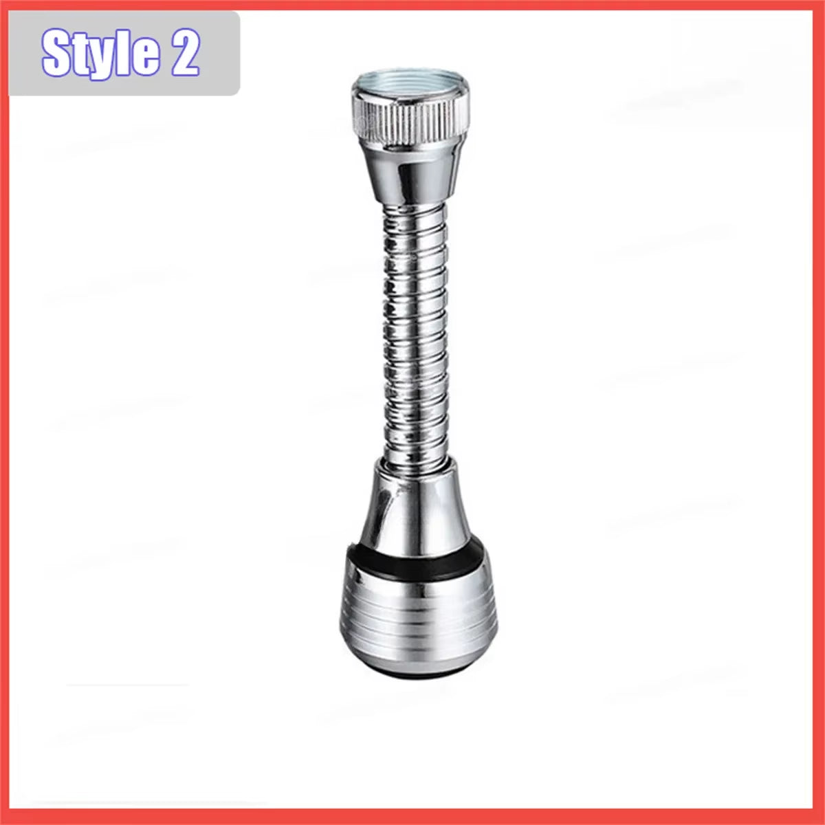 360 Degree Rotatable 2/3 Mode Faucet Extender Water Saving Bubbler Nozzle Adapter for Kitchen & Bathroom Home Faucet Accessories