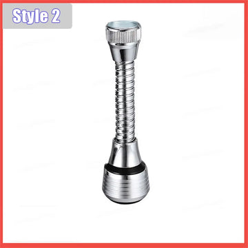360 Degree Rotatable 2/3 Mode Faucet Extender Water Saving Bubbler Nozzle Adapter for Kitchen & Bathroom Home Faucet Accessories